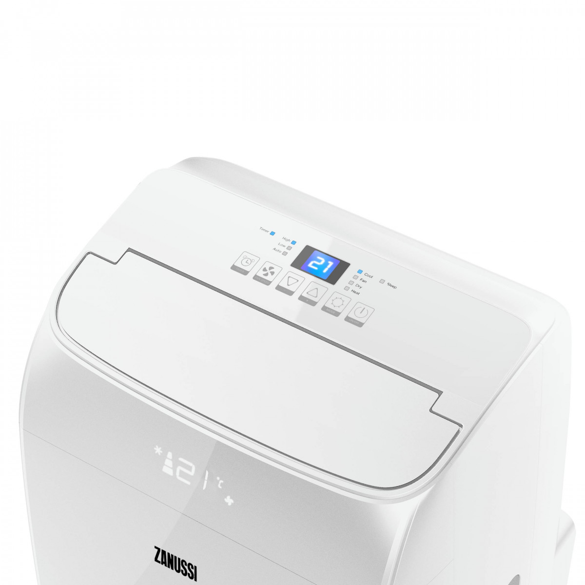 Кондиционер мобильный Zanussi ZACM-09 NY/N1 White Фото №2