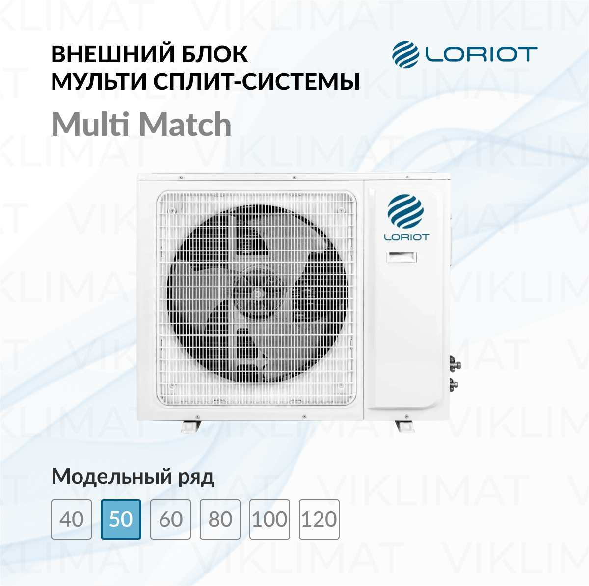LORIOT Multi Match Наружный блок LORIOT LAC-18AIM-OUT Фото №0