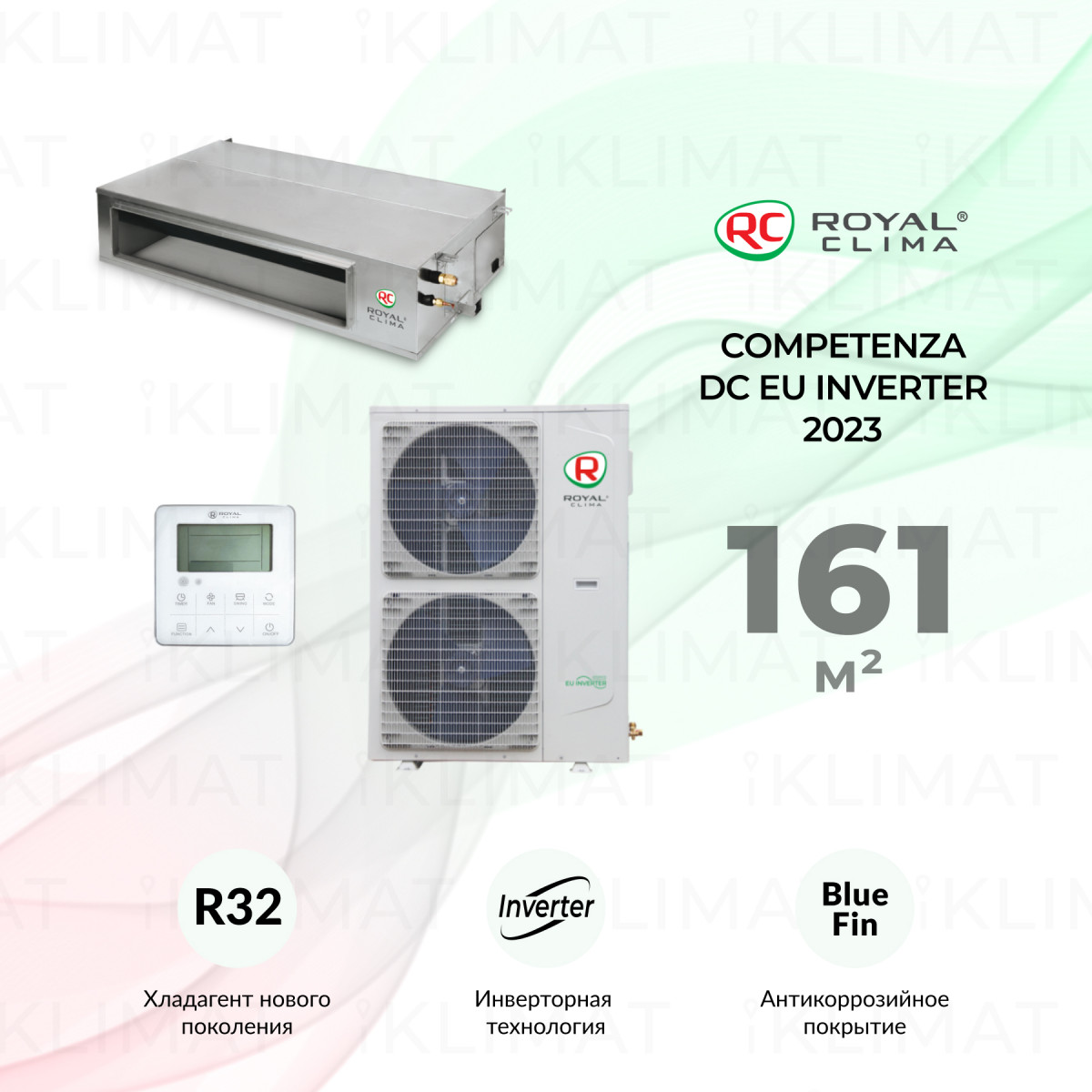 ROYAL CLIMA COMPETENZA Inverter CO-D 48HNBI /CO-E 48HNBI Фото №0