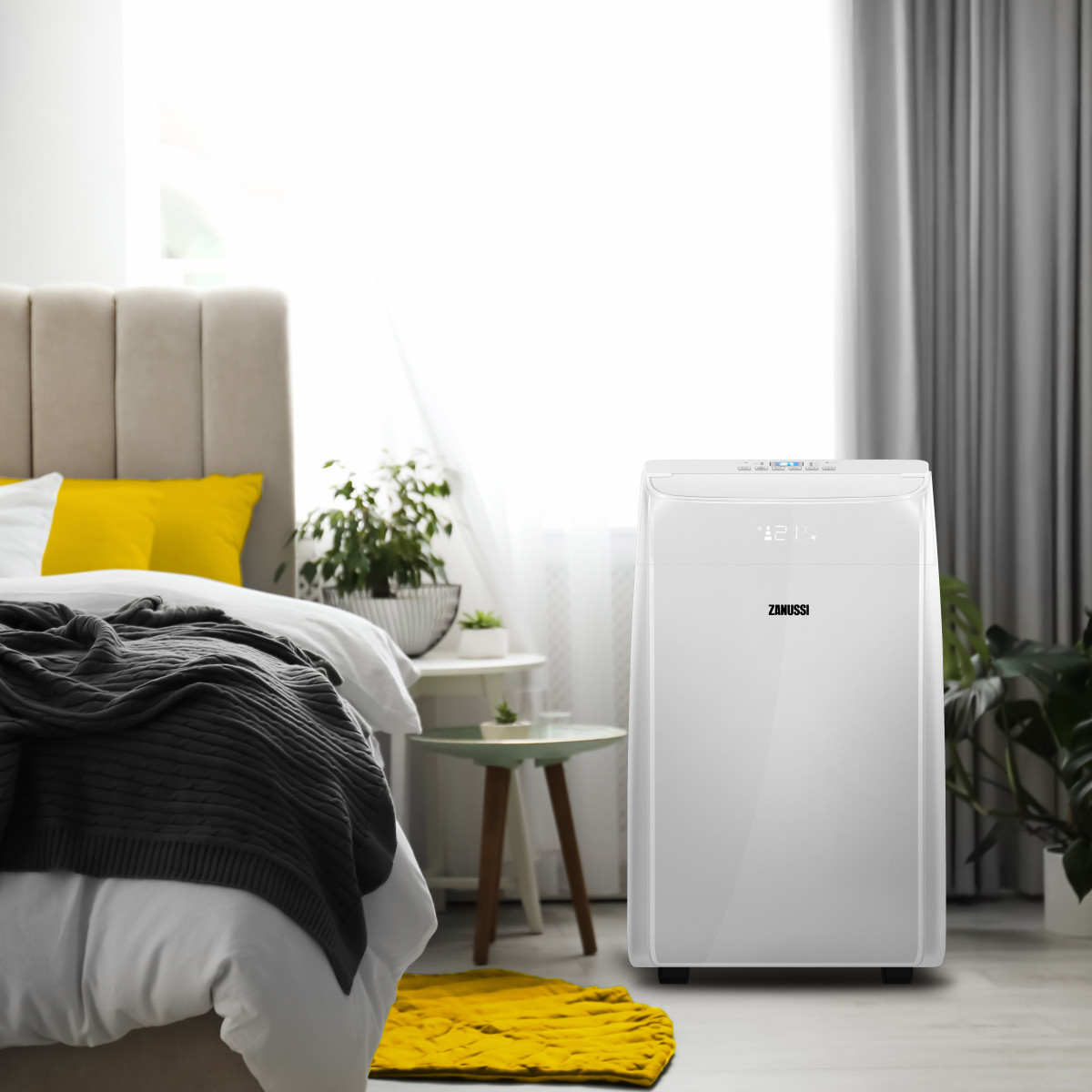 Кондиционер мобильный Zanussi ZACM-09 NY/N1 White Фото №5