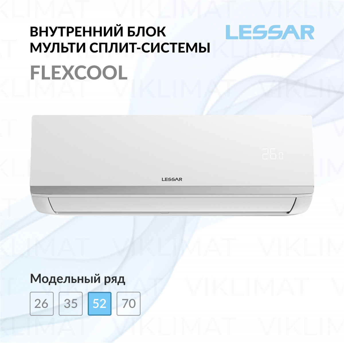 LESSAR Блок внутренний LS-MHE18KCE2B Фото №0