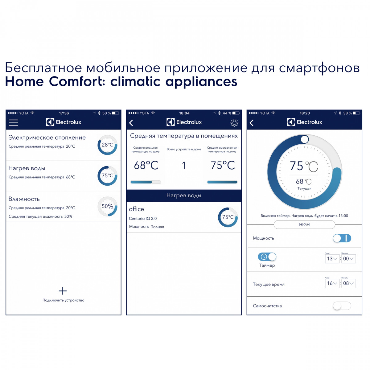 Модуль съёмный управляющий Electrolux ECH/WF-01 Smart Wi-Fi Фото №6