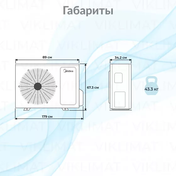 Midea M-OE-Q1 M3OG-21HFN8-Q1 Второе фото