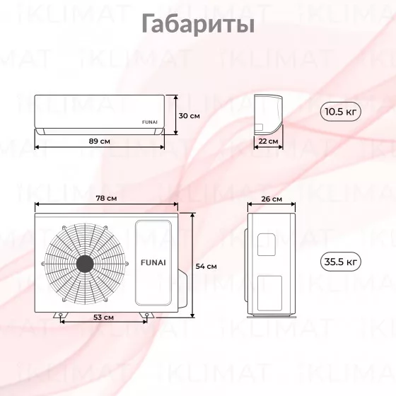 FUNAI SENSEI 2025 RAC-SN55HP.D06 Второе фото