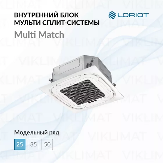 LORIOT Multi Match Внутренний блок LORIOT LAC-09ACIM-IN Главное фото