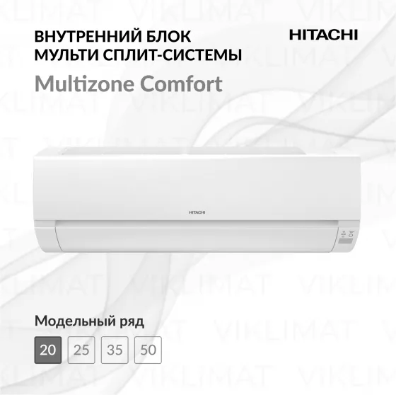 HITACHI Multizone Comfort RAK-18REF Главное фото