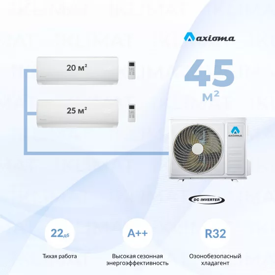 Axioma ASB18M2Z1R + ASX09MHZ1R + ASX07MHZ1R Главное фото
