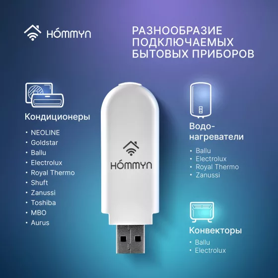 Модуль съемный управляющий HOMMYN HDN/WFN-02-01 Второе фото