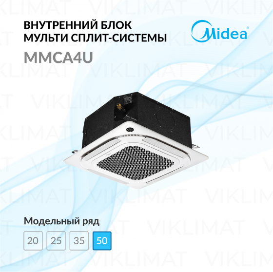 Midea MMCA4U MMCA4U-18HRFNX-Q(GA)/T-MBQ4-03A Главное фото