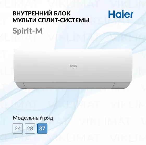 Настенный внутренний блок Haier Spirit-M AS35SS1HRA-M Главное фото