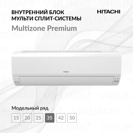 HITACHI Multizone Premium RAK-35RPE Главное фото
