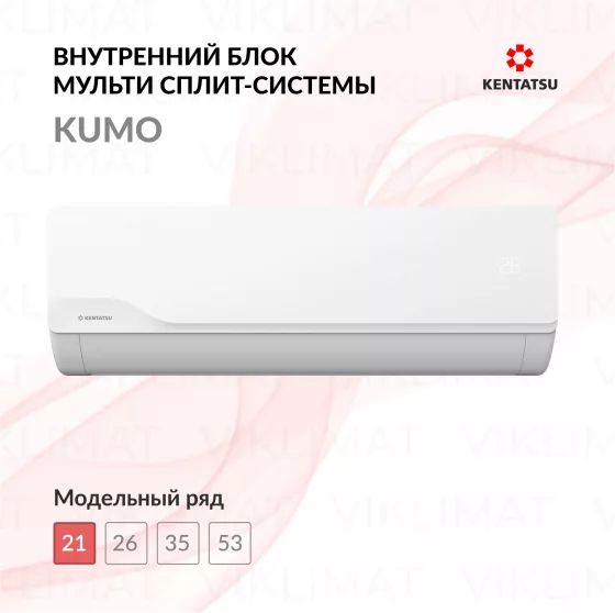 Kentatsu Кумо Мульти (Kumo Multi) KMGKU21HZRN1 Главное фото