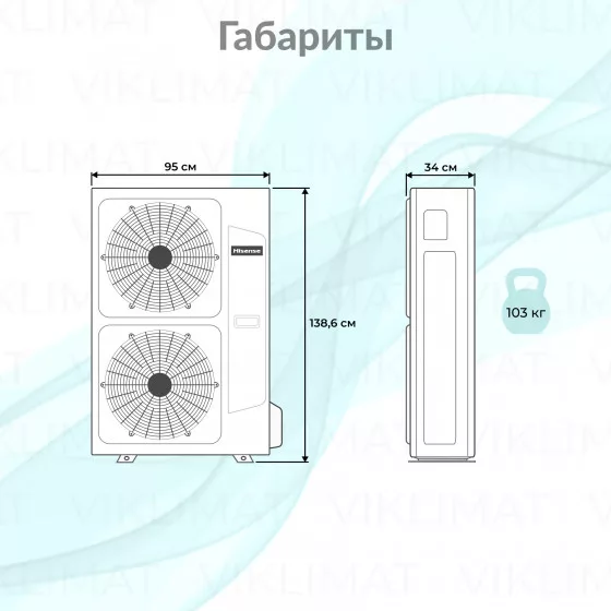 Hisense Ultra Match DC Inverter AMW-60U6SP Второе фото