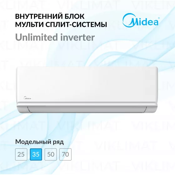 Midea Unlimited inverter Multi MMAG2-12N8D0-I Главное фото