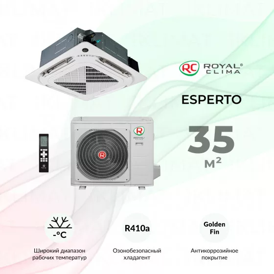 ROYAL CLIMA ESPERTO ES-C 12HRCX/ES – C pan/1X/ES-E 12HCX Главное фото