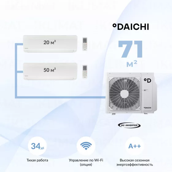 Daichi DF70A3MS1R + ICE20AVQS1R-1 + ICE50AVQS1R-1 Главное фото