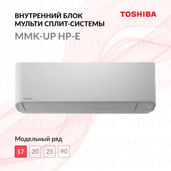 Блок внутренний настенный TOSHIBA MMK-UP0051HP-E Главное фото