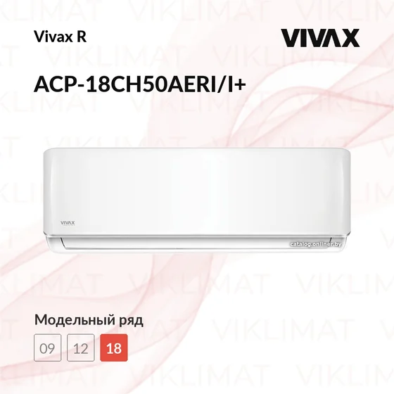 Vivax R ACP-18CH50AERI/I+ внутренний блок мульти белый Главное фото