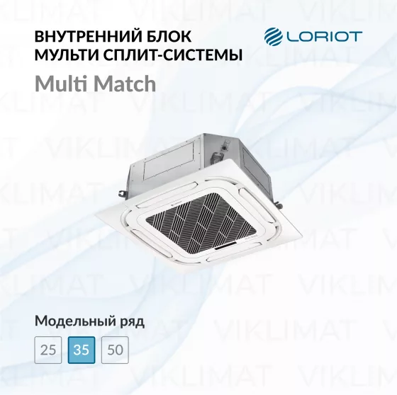 LORIOT Multi Match Внутренний блок LORIOT LAC-12ACIM-IN Главное фото