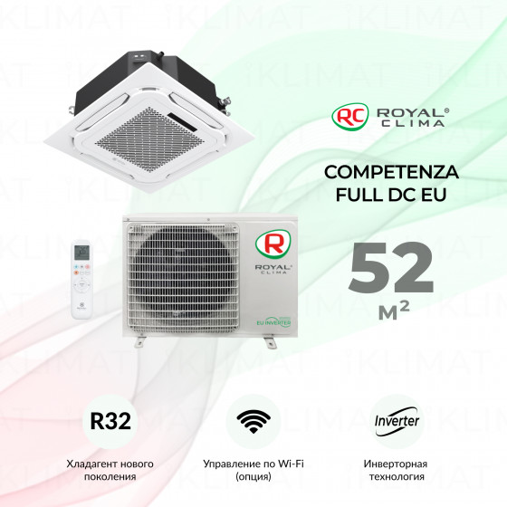 ROYAL CLIMA COMPETENZA FULL DC EU Inverter CO-4C 18HNBI /CO-4C/pan 8D1/ CO-E 18HNBI Главное фото
