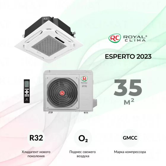 ROYAL CLIMA ESPERTO ES-C 12HRI/ES-C pan/1X/ES-E 12HXI Главное фото
