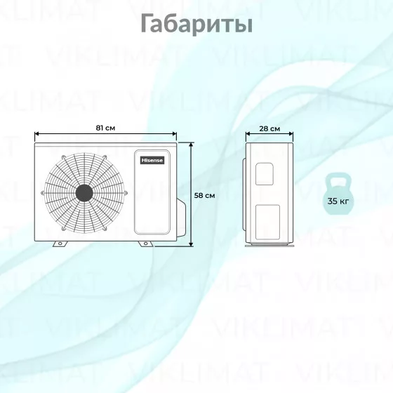 Hisense FREE Match DC Inverter AMW2-18U4RXC Второе фото
