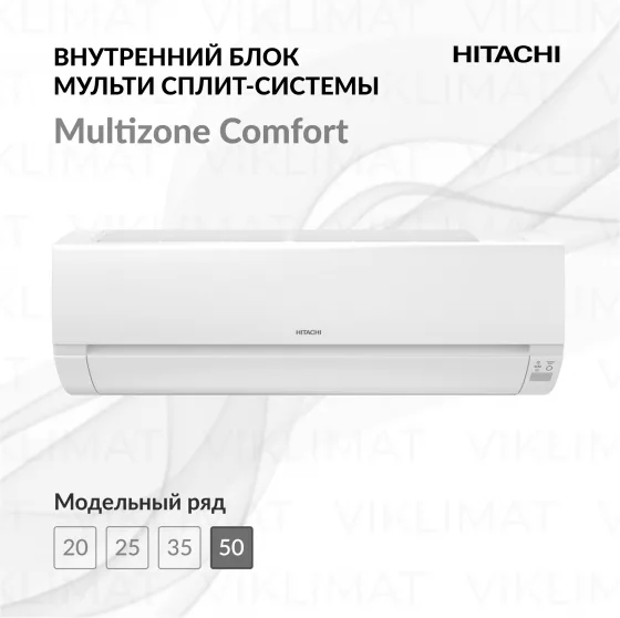 HITACHI Multizone Comfort RAK-50REF Главное фото