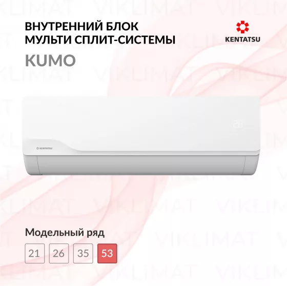 Kentatsu Кумо Мульти (Kumo Multi) KMGKU53HZRN1 Главное фото