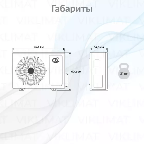 QUATTROCLIMA Блок наружный QN-FM18UB Второе фото