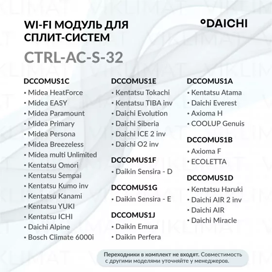 Daichi CTRL CTRL-AC-S-32 Второе фото