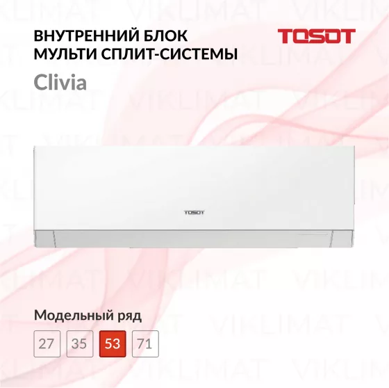 TOSOT Блок внутренний T18H-SCWA/I Главное фото