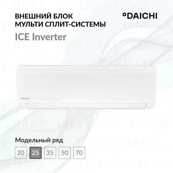 Daichi ICE Inverter ICE25AVQS1R-1 Главное фото