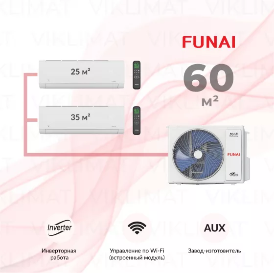 Funai SHOGUN RAM-I-3OK60HP.01/U + RAM-I-SG25HP.W03/S + RAM-I-SG35HP.W03/S Главное фото