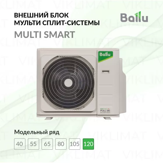 Ballu MULTI SMART BM5OI-FM/out-42HN8_V1/EU Главное фото