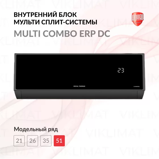 Royal Thermo MULTI COMBO ERP DC RTFMI/in-18HN8/black Главное фото