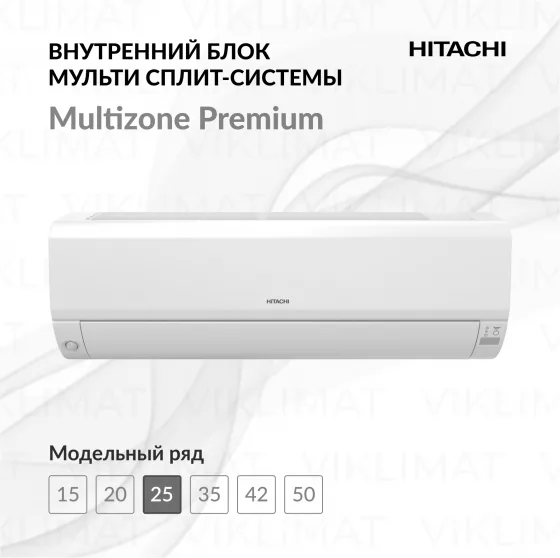 HITACHI Multizone Premium RAK-25RPE Главное фото