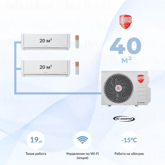 Royal Thermo RTFMO/out-14HN8 + 2*RTFMI/in-07HN8/white Главное фото