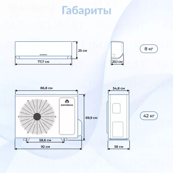 Axioma ASB27M3Z1R + 2*ASX12MH1Z1R Второе фото