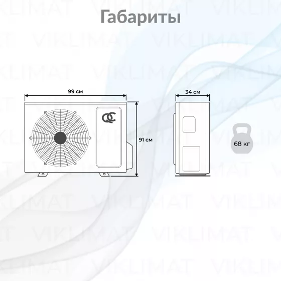 QUATTROCLIMA Блок наружный QN-FM32UB Второе фото