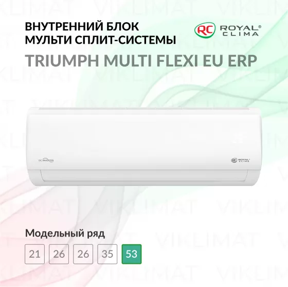 ROYAL CLIMA TRIUMPH MULTI FLEXI EU ERP RCI-TM18HN Главное фото