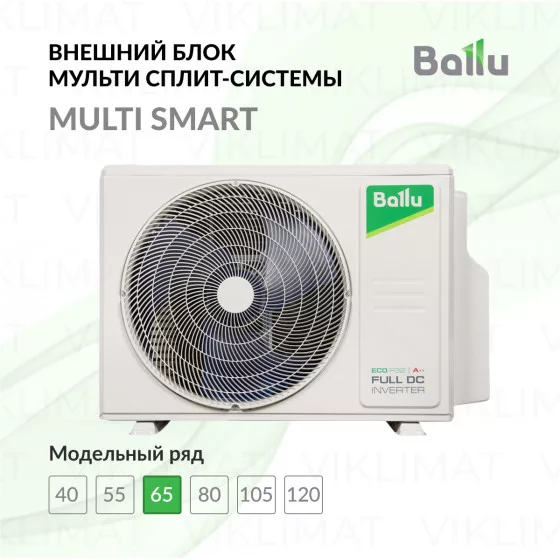 Ballu MULTI SMART BM3OI-FM/out-21HN8_V1/EU Главное фото