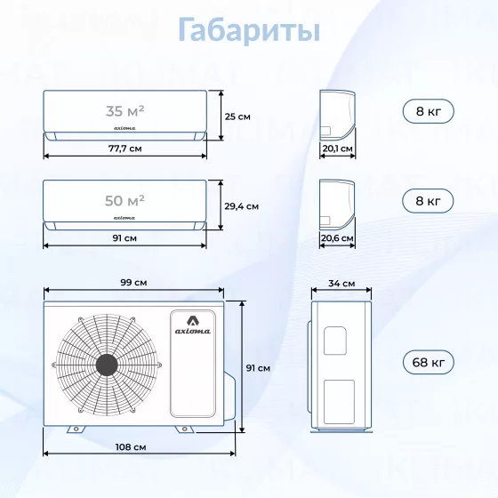 Axioma ASB32M4Z1R + ASX12MHZ1R + ASX18MHZ1R Второе фото