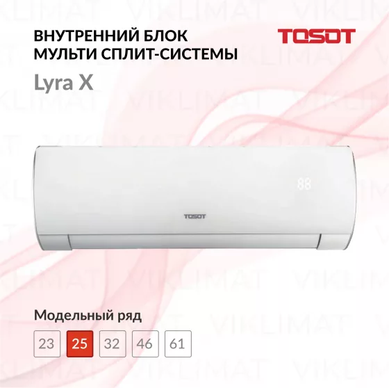 TOSOT Блок внутренний T09H-SLyWA/I Главное фото