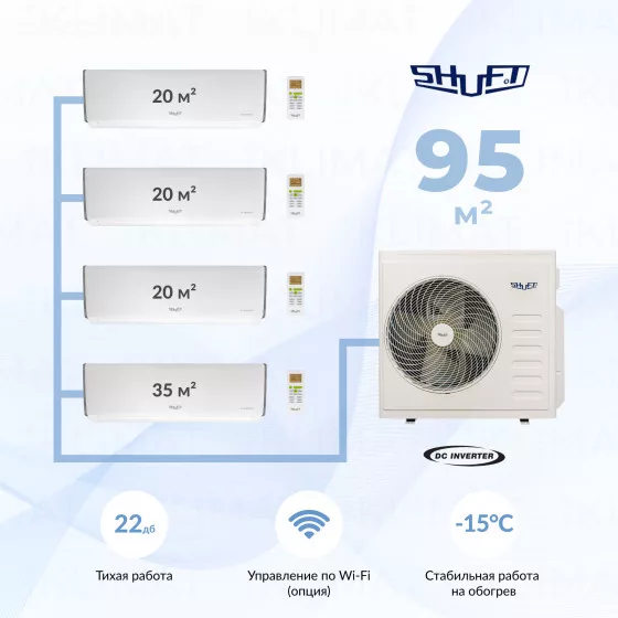 Shuft SFMO/I-32 FMI-4/N8 + 3*SFMS/I-07 HB FMI/N8/in/white_WF + SFMS/I-12 HB FMI/N8/in/white_WF Главное фото
