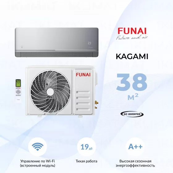 FUNAI KAGAMI Inverter RAC-I-KM35HP.D01 Главное фото