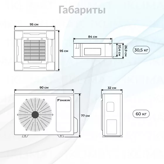 Daikin FCAG-B/RZASG FCAG71B/RZASG71MV1/BYCQ140E Второе фото