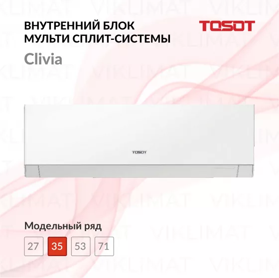 TOSOT Блок внутренний T12H-SCWA/I Главное фото