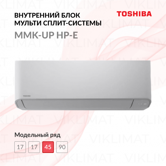 Блок внутренний настенный TOSHIBA MMK-AP0157HP-E Главное фото