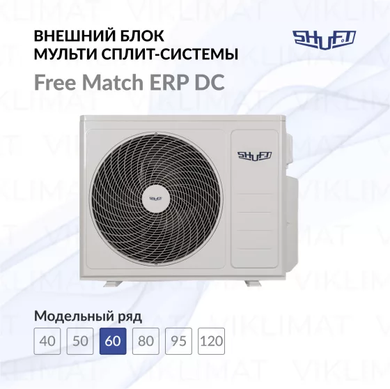 Блок наружный Shuft SFMO/I-21 FMI-3/N8/Out инверторной мульти сплит-системы Главное фото