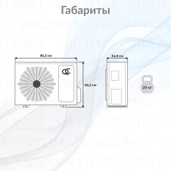 QUATTROCLIMA Блок наружный QN-FM14UB Второе фото